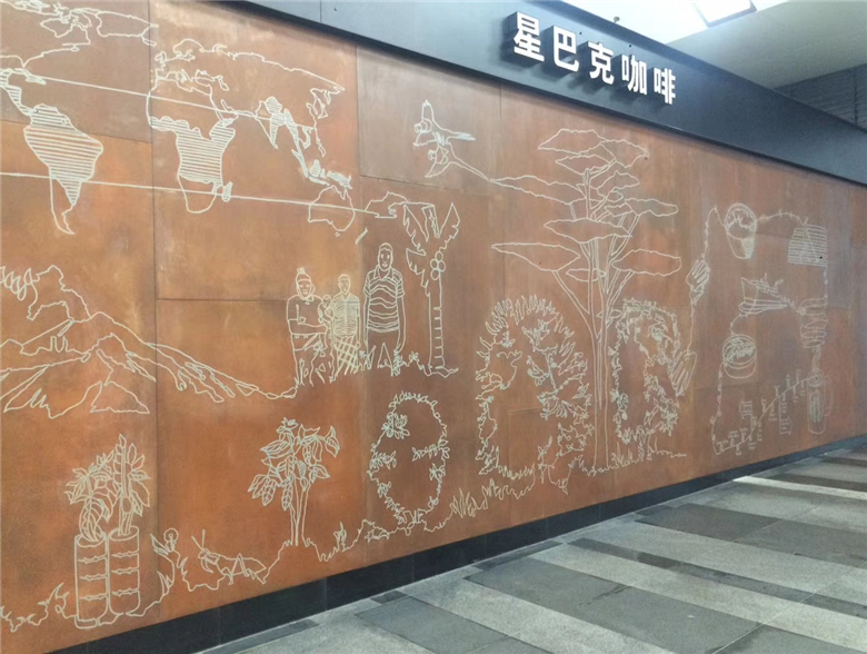 济南耐候钢幕墙
